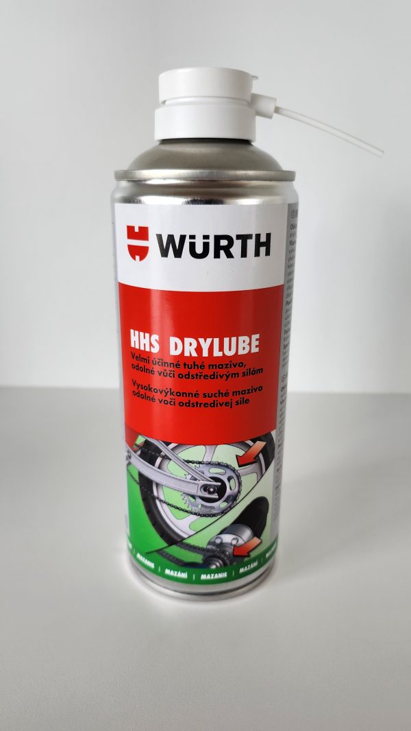 WÜRTH HHS DRYLUBE - Suché syntetické mazivo s PTFE odolné odstředivým silám, 400ml