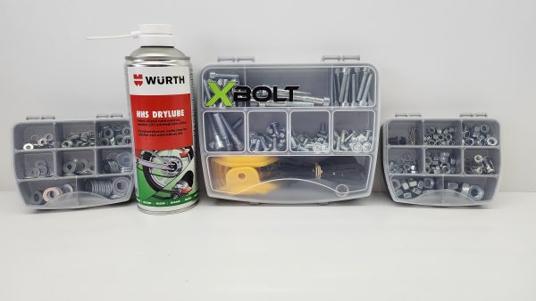 SET spoj. mat. + sprej na řetěz + trychtýř + hlavice 12 hran - Image 2